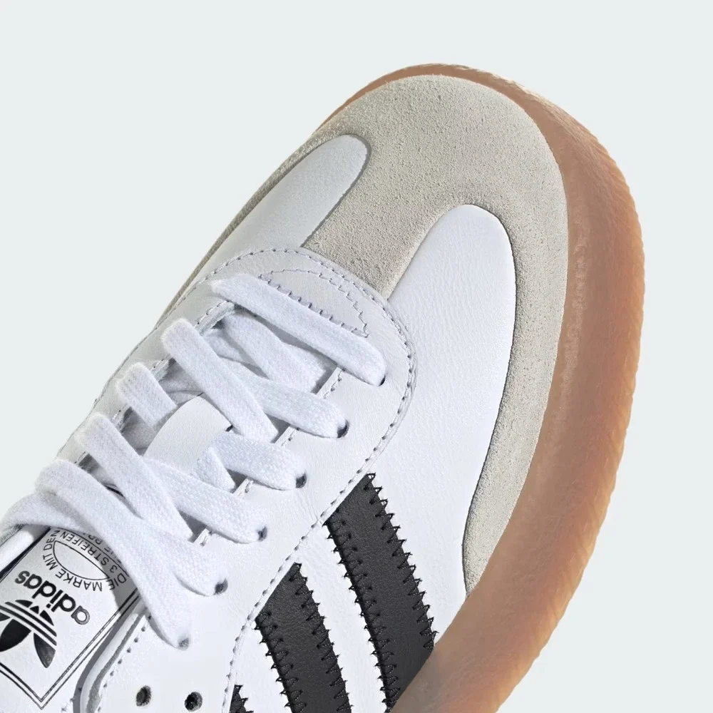 adidas Sambae White Black Originals JI1349 Shoes Women's Size 7.0 New - Picture 6 of 8
